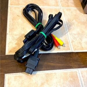 OFFICIAL Genuine OEM Nintendo AV Audio Visual Composite Cable Cord GameCube N64